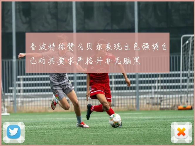 香波特称赞戈贝尔表现出色强调自己对其要求严格并非无脑黑